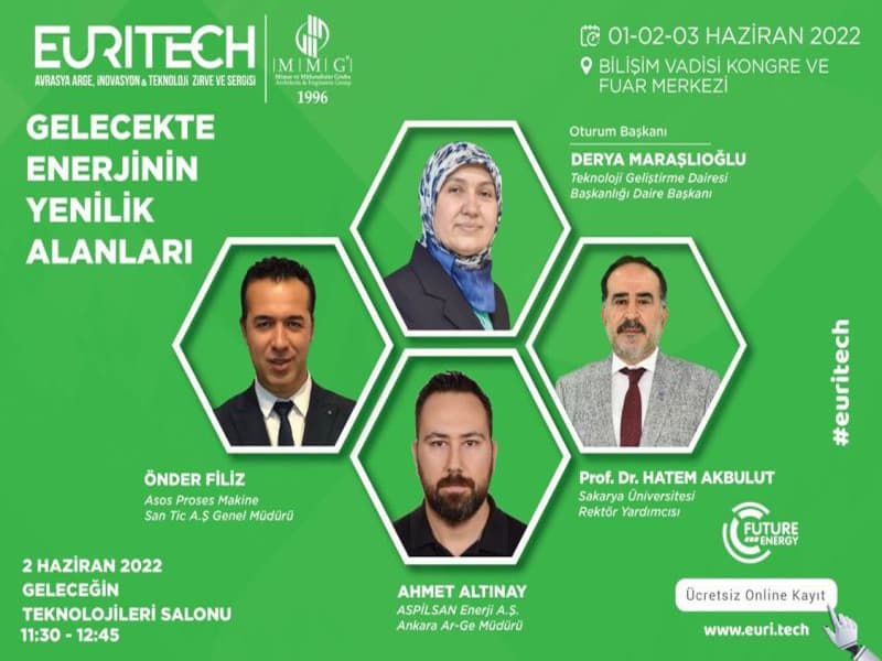 MMG Euritech Avrasya AR-GE, inovasyon ve teknoloji zirve ve sergisine katıldı-2022-Türkiye