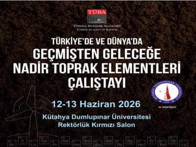 Türkiye Bilimler Akedemisinin Kütahya Dumlupınar Üniversitesinde düzenlemiş olduğu Nadir Toprak Elementleri Çalıştayına Konuşmacı olarak katıldık.