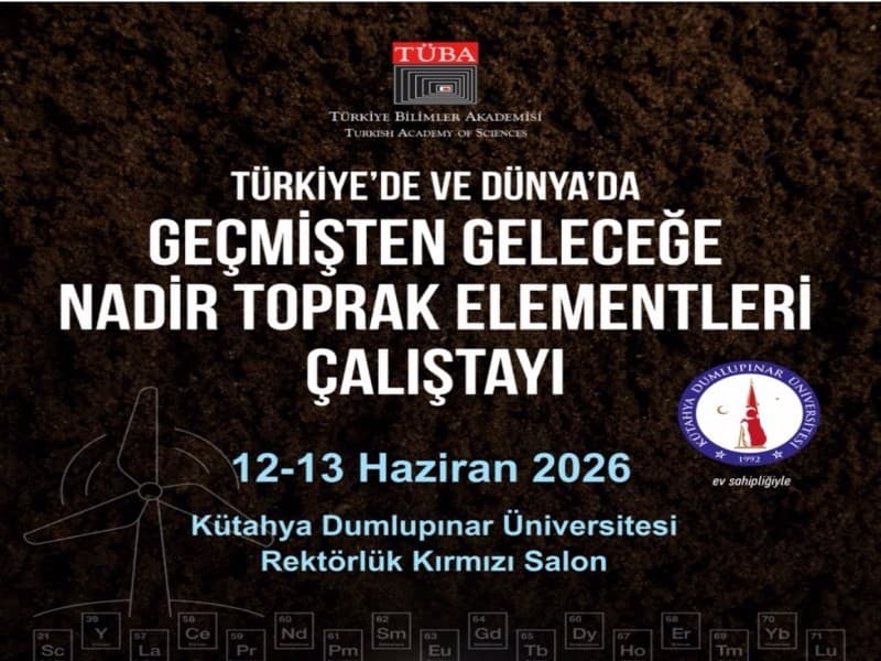 Türkiye Bilimler Akedemisinin Kütahya Dumlupınar Üniversitesinde düzenlemiş olduğu Nadir Toprak Elementleri Çalıştayına Konuşmacı olarak katıldık.
